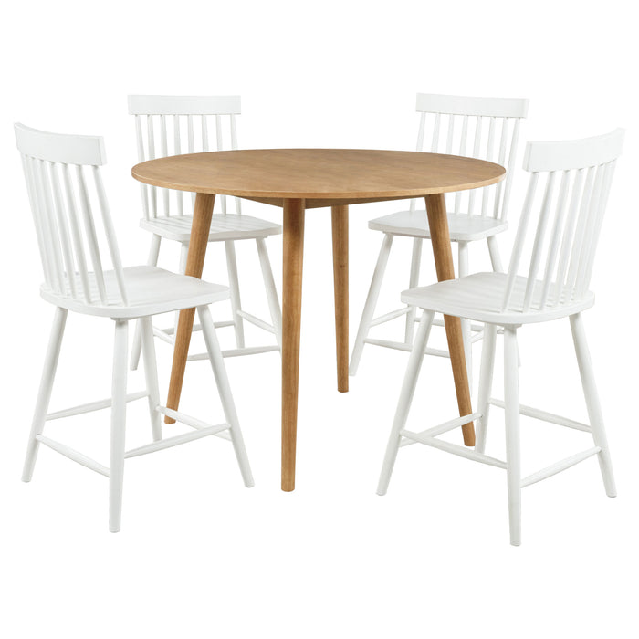 Andrews Counter Height Dining Set - All Brands Furniture (NJ)