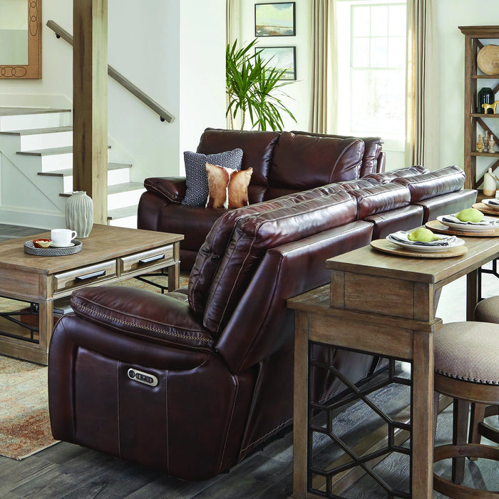 Parker Living Vail - Burnt Sienna Power Reclining Sofa Loveseat and Recliner