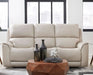 Parker Living Easton - Steamboat Brown Zero Gravity Power Reclining Sofa P3