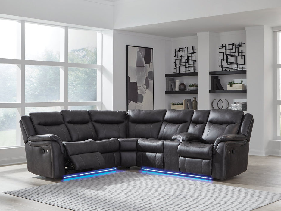 Sultan Meadow Reclining Sectional - All Brands Furniture (NJ)