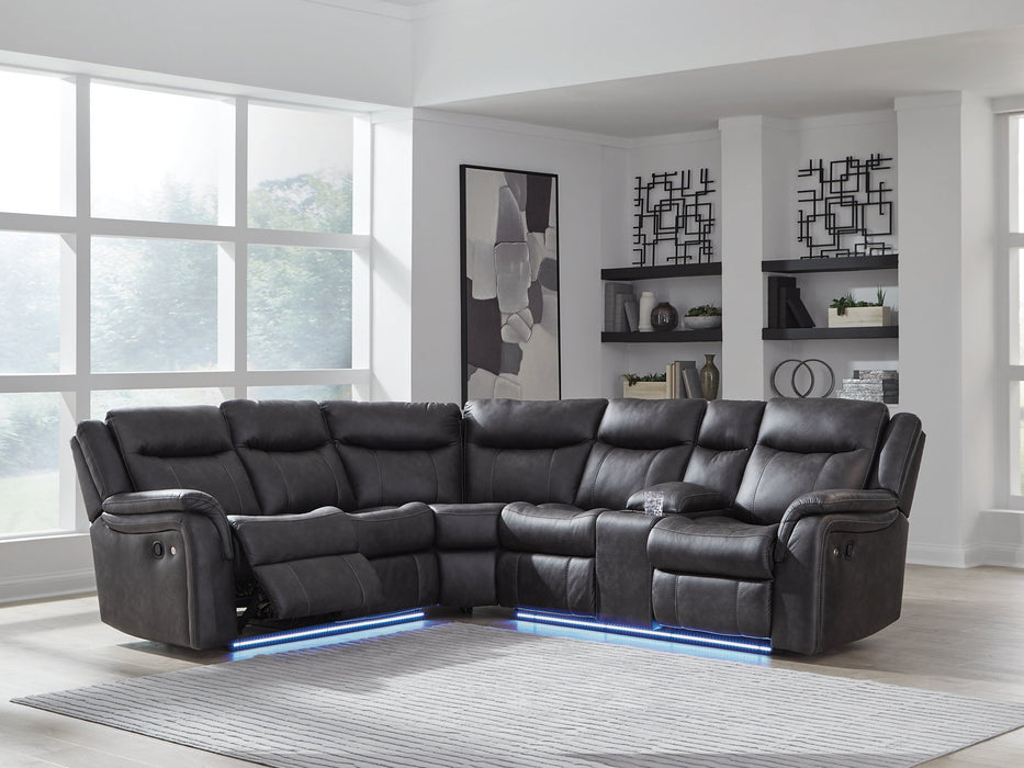 Sultan Meadow Reclining Sectional - All Brands Furniture (NJ)