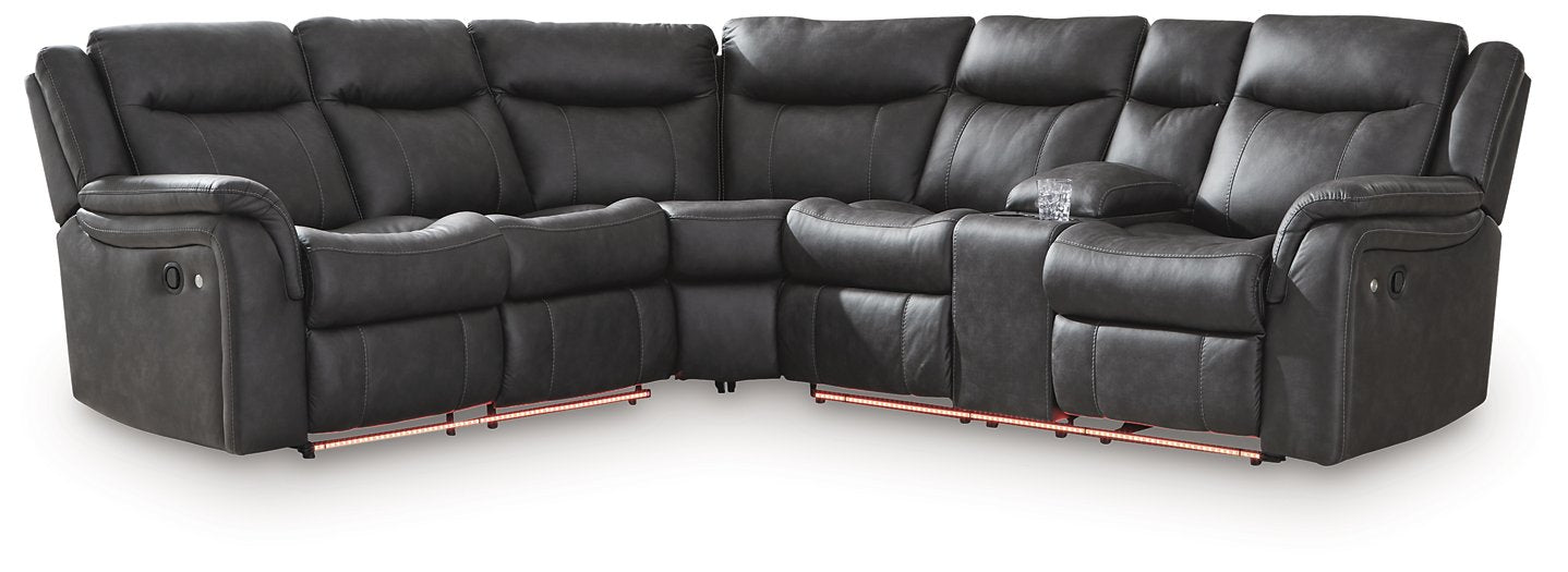 Sultan Meadow Reclining Sectional - All Brands Furniture (NJ)