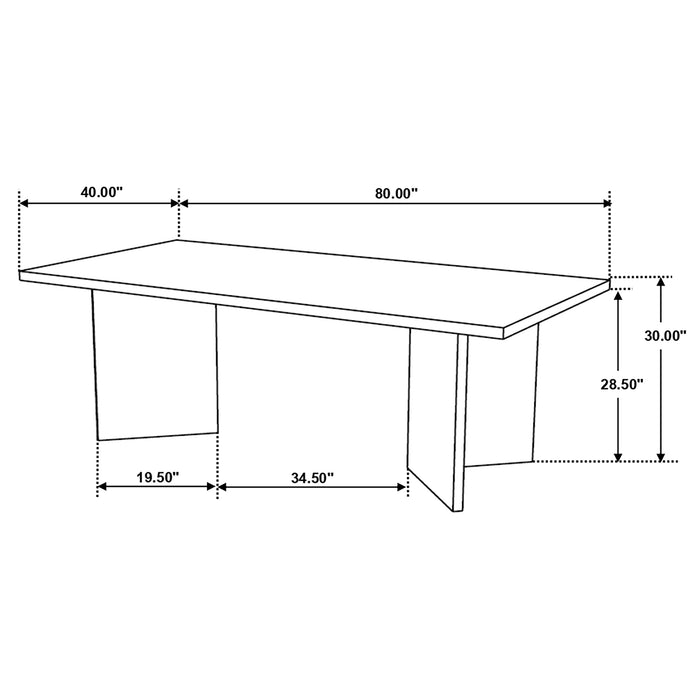 Tyler Dining Table - All Brands Furniture (NJ)