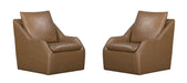 Parker Living Asher Swivel Accent Chair Two Pack