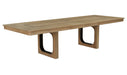 Parker House Escape - Dining 84 Inch Rectangular Extendable Table With 8 Chairs and Server