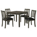 Parkwood 5 Pc Dining Set - All Brands Furniture (NJ)