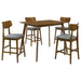 Robbie 5 Pc Counter Height Dining Set - All Brands Furniture (NJ)