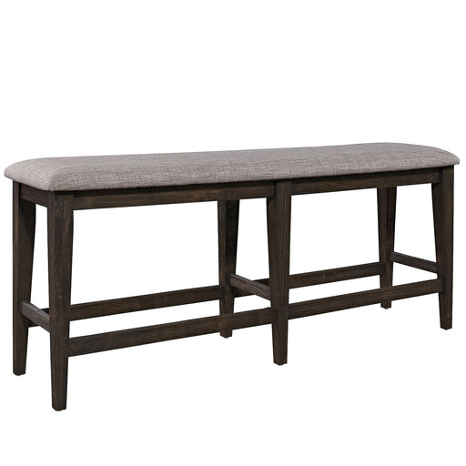 Double Bridge Counter Bench (RTA) in Dark Chestnut image