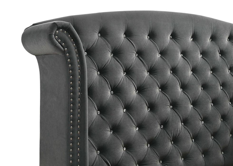 Melody Wingback Bed
