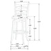 Murphy Bar Stool - All Brands Furniture (NJ)