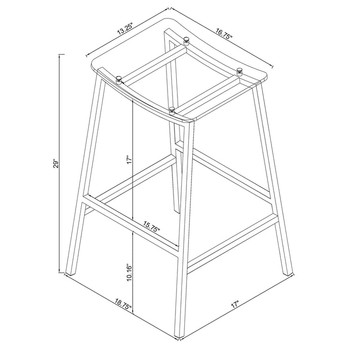 Jovani Bar Stool - All Brands Furniture (NJ)
