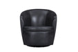Parker Living Barolo 100% Italian Leather Swivel Club Chair