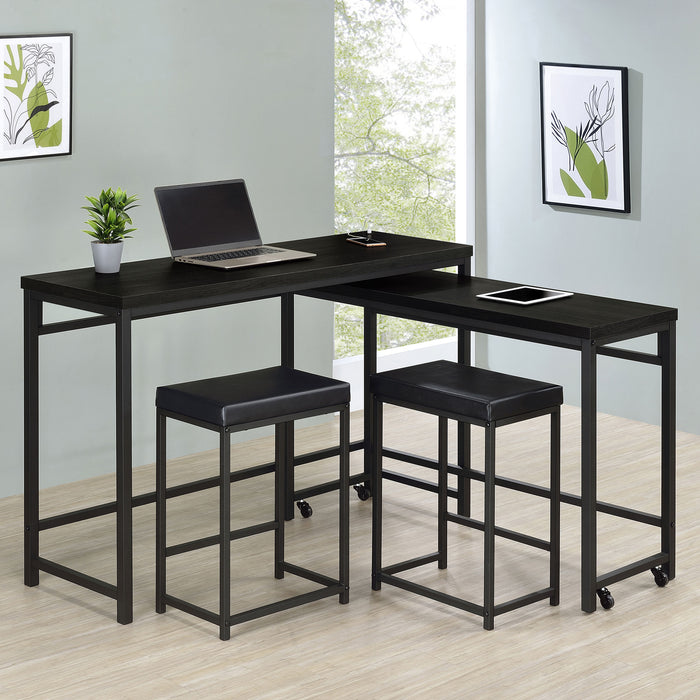 Hawes 4 Pc Counter Height Dining Set - All Brands Furniture (NJ)