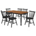 Hollyoak 7 Pc Dining Set - All Brands Furniture (NJ)