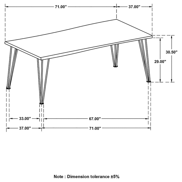 Sherman Dining Table - All Brands Furniture (NJ)