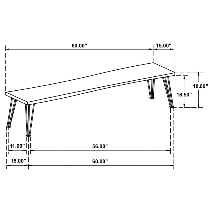 Sherman Dining Bench - All Brands Furniture (NJ)
