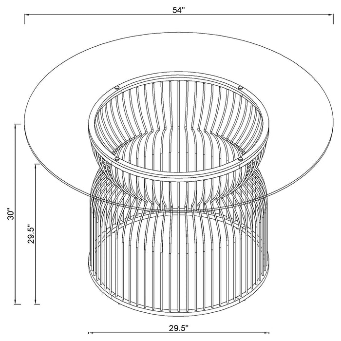 Granvia Dining Tables - All Brands Furniture (NJ)