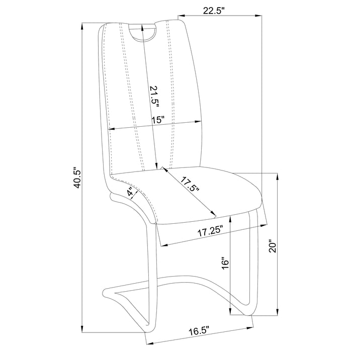 Brooklyn 5 Pc Dining Sets - All Brands Furniture (NJ)