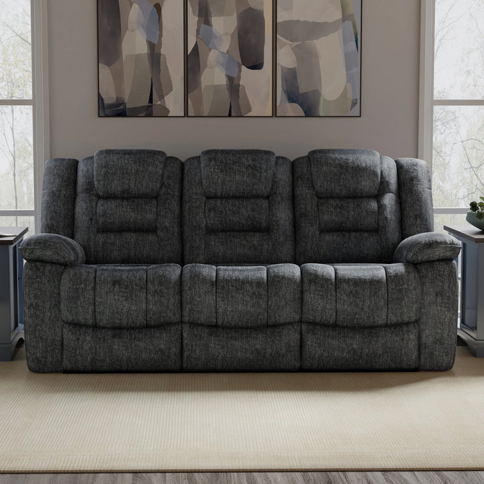 Parker Living Bolton - Misty Storm Manual Reclining Sofa and Loveseat