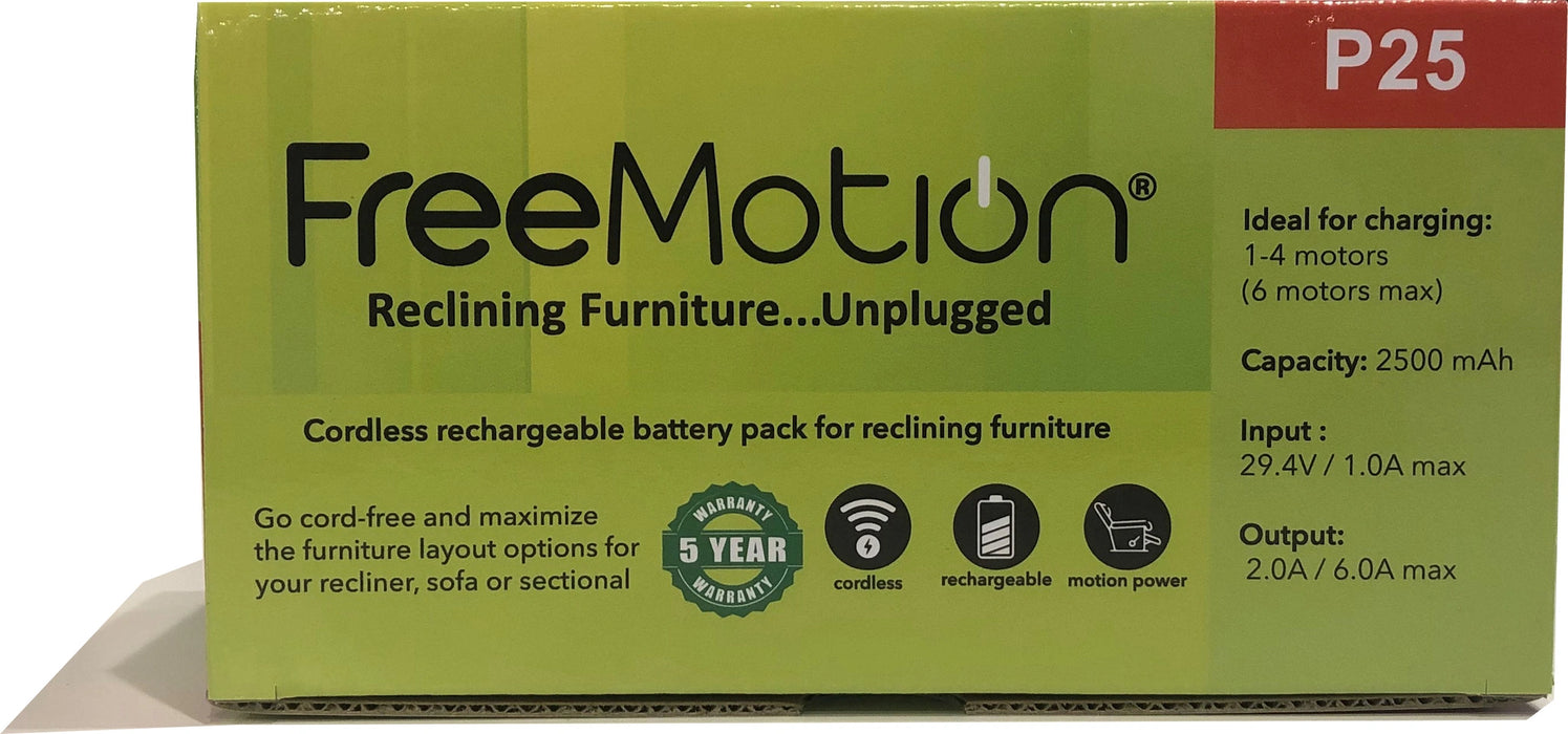 Parker Living Freemotion Freemotion 2500 mAh Battery