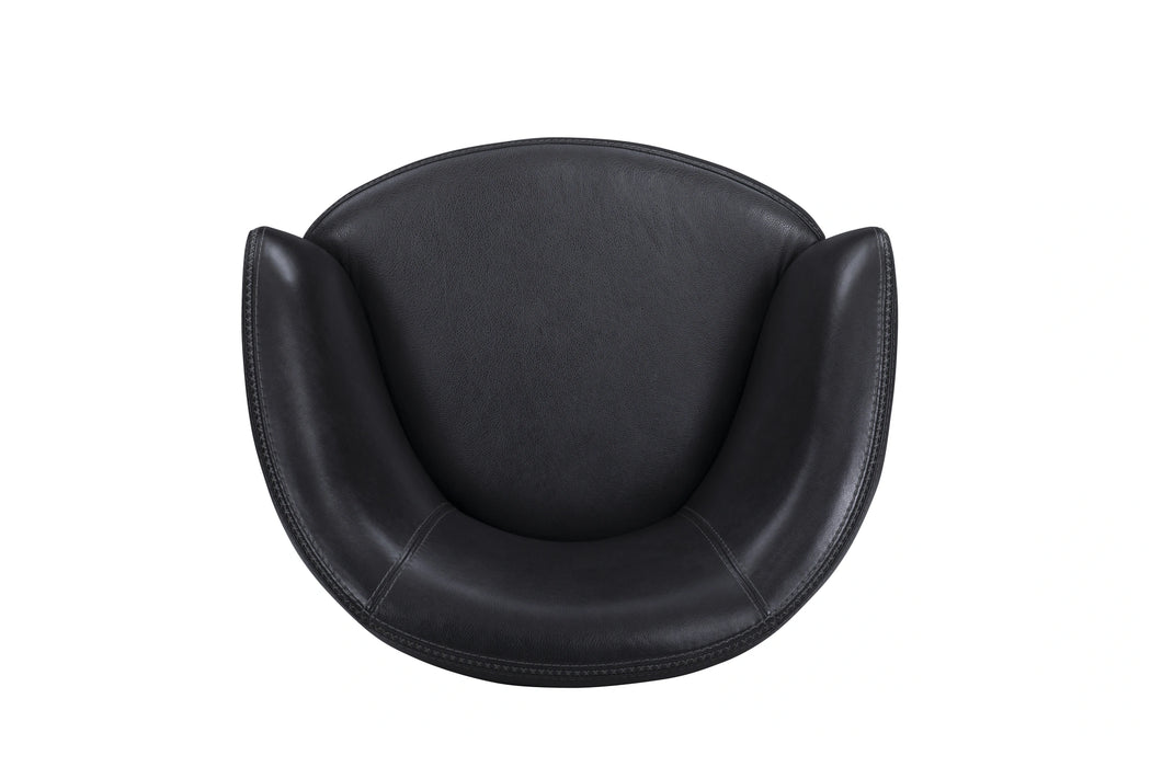 Parker Living Barolo 100% Italian Leather Swivel Club Chair