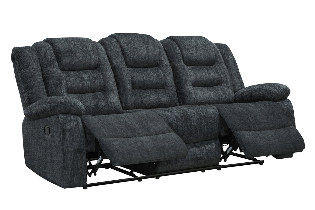 Parker Living Bolton - Misty Storm Manual Reclining Sofa and Loveseat