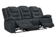 Parker Living Bolton - Misty Storm Manual Reclining Sofa and Two Recliners