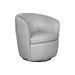 Parker Living Barolo 100% Italian Leather Swivel Club Chair