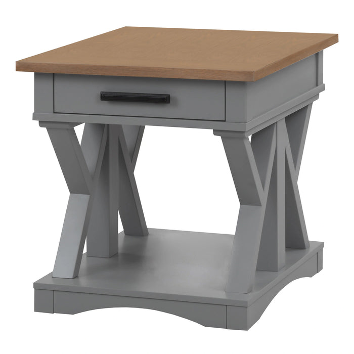 Parker House Americana Modern Cocktail Table with 2 End Tables