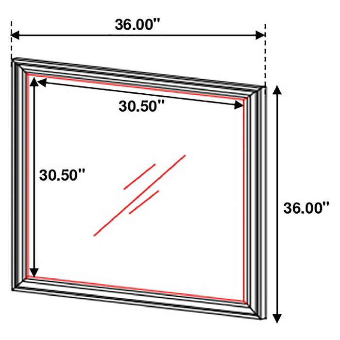Sandy Beach 5 Pc Bedroom Set - All Brands Furniture (NJ)