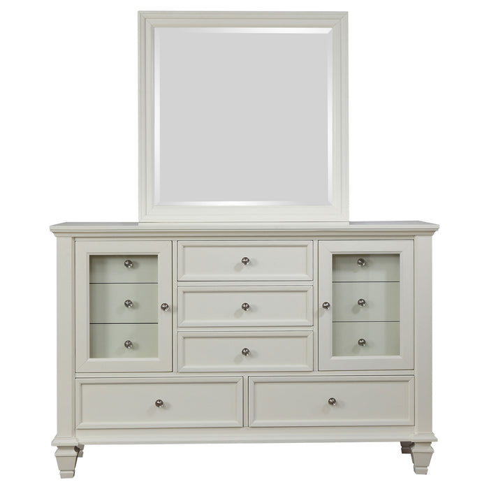 Sandy Beach Dresser With Mirror - All Brands Furniture (NJ)