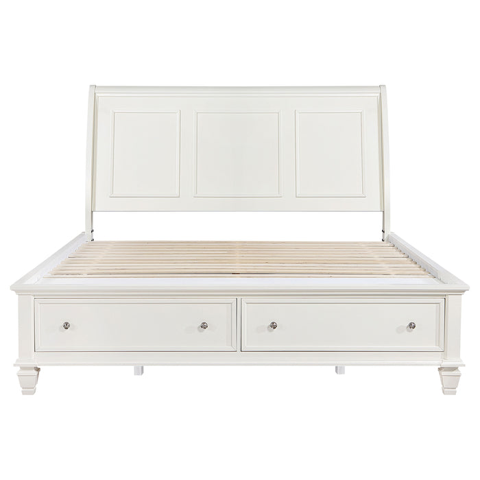 Sandy Beach Panel Platform Storage Bed - All Brands Furniture (NJ)