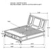 Sandy Beach Panel Platform Storage Bed - All Brands Furniture (NJ)