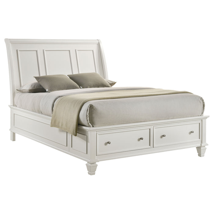 Sandy Beach Panel Platform Storage Bed - All Brands Furniture (NJ)