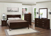 Louis Philippe Sleigh Panel Bed - All Brands Furniture (NJ)