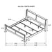 Louis Philippe Sleigh Panel Bed - All Brands Furniture (NJ)