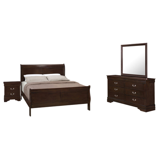 Louis Philippe Bedroom Set - All Brands Furniture (NJ)