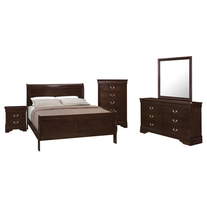 Louis Philippe Bedroom Set - All Brands Furniture (NJ)