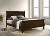 Louis Philippe Sleigh Panel Bed - All Brands Furniture (NJ)