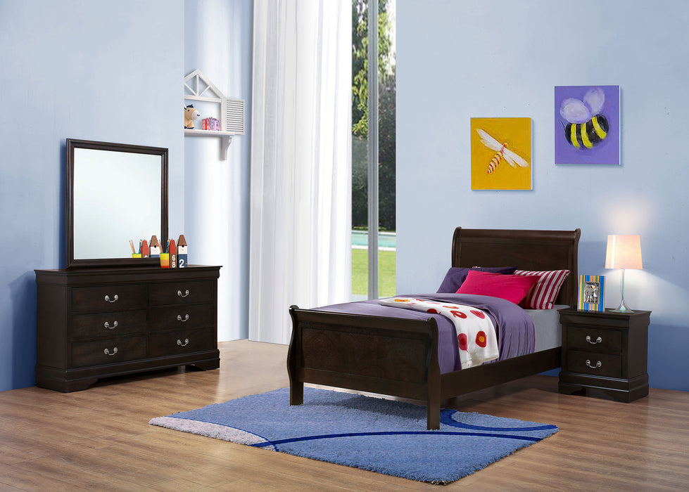 Louis Philippe Bedroom Set - All Brands Furniture (NJ)