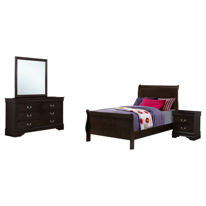 Louis Philippe Bedroom Set - All Brands Furniture (NJ)