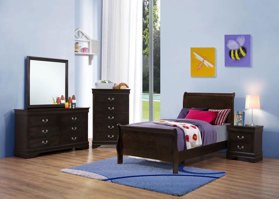 Louis Philippe Bedroom Set - All Brands Furniture (NJ)