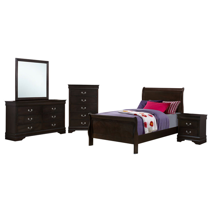 Louis Philippe Bedroom Set - All Brands Furniture (NJ)