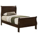 Louis Philippe Sleigh Panel Bed - All Brands Furniture (NJ)