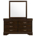 Louis Philippe Dresser with Mirror - All Brands Furniture (NJ)