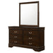 Louis Philippe Dresser with Mirror - All Brands Furniture (NJ)