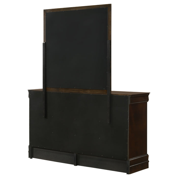 Louis Philippe Dresser with Mirror - All Brands Furniture (NJ)