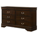 Louis Philippe Dresser Brown - All Brands Furniture (NJ)