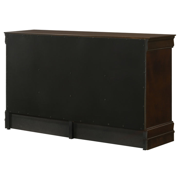 Louis Philippe Dresser Brown - All Brands Furniture (NJ)