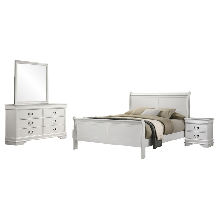 Louis Philippe Bedroom Set - All Brands Furniture (NJ)